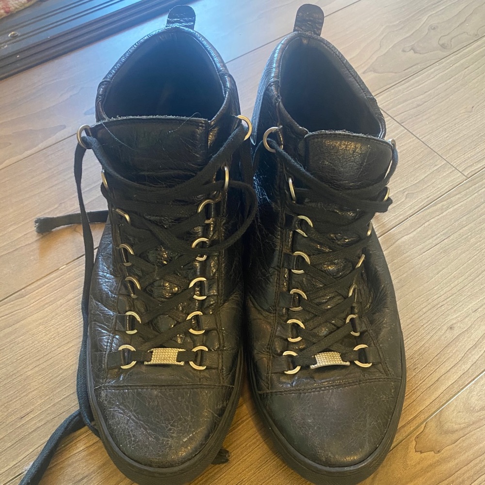 Balenciaga black men’s sneakers size 42